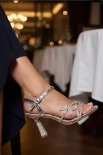 Ženske sandale sa petom od cirkona TIJANA - Slika 2